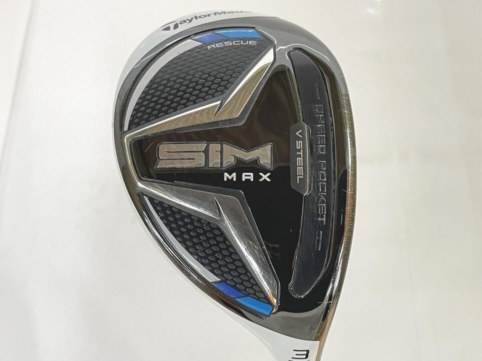 テーラーメイド　SIM MAX　19度　TENSEI BLUE TM60　Sフレックス　ユーティリティ　中古　ゴルフドゥ！岡山青江店【最短即日発送】