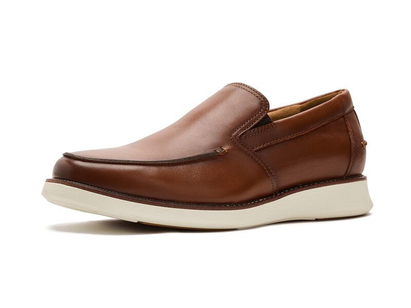 フローシャイム メンズ シューズ スニーカー Florsheim Launch Moc Toe Venetian Slipon Cognac Multi マルチカラー
