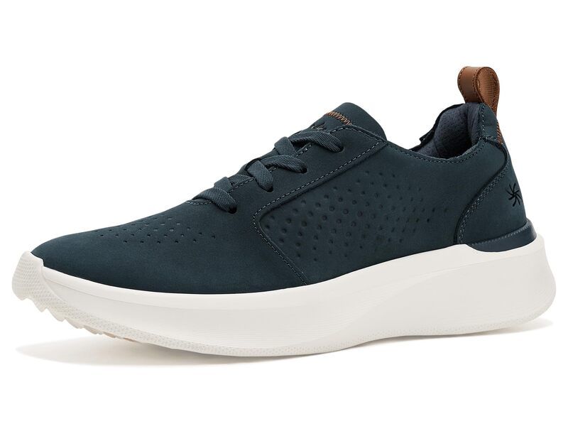 クラークス メンズ シューズ スニーカー Clarksolevana Style Navy Nubuck ネイビー
