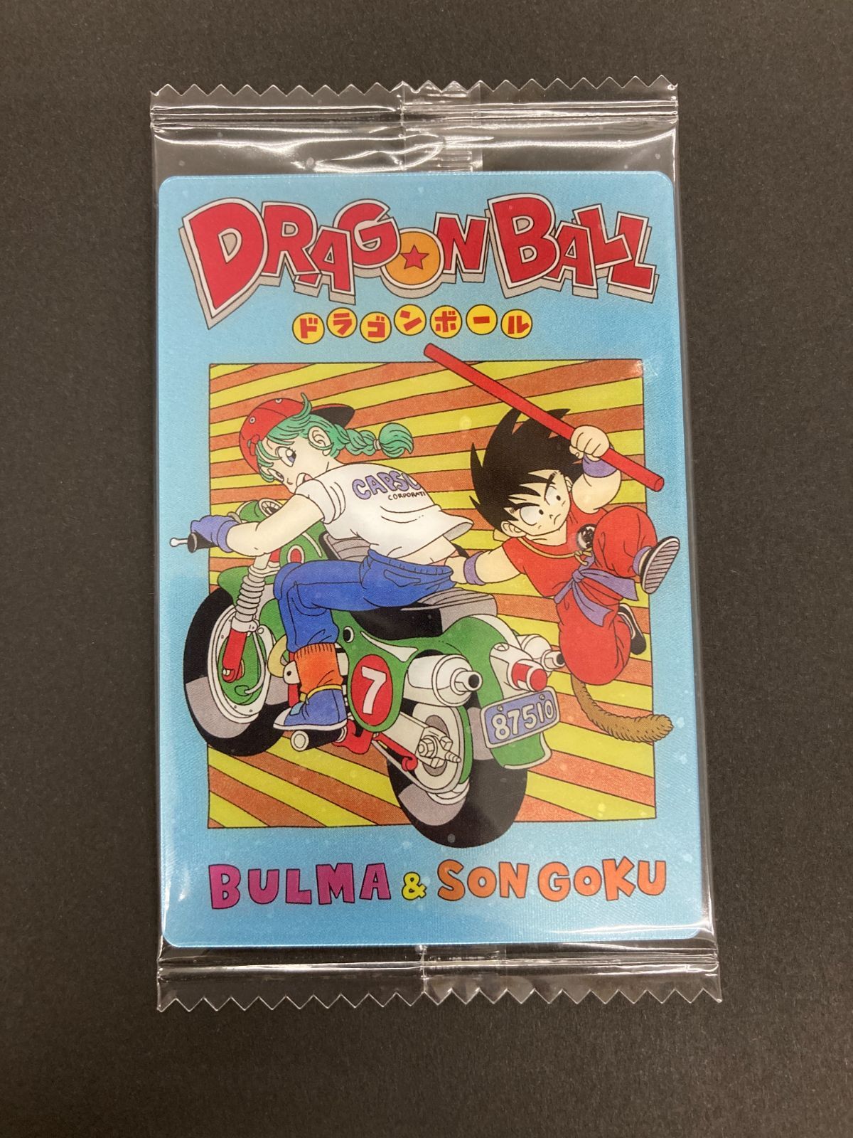 ドラゴンボール サポートカード Y083[PK]Y5481(カード) ドラゴンボール BULMA＆SONGOKU 2801623 7-27