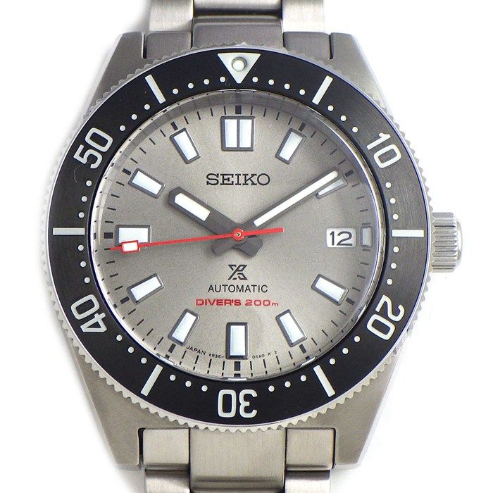 セイコー SEIKO 腕時計 プロスペックス SBDC191/6R35-02W0 大谷翔平 2023 1700本限定モデル グレー文字盤 デイト 夜光針/インデックス 回転ベゼル SS 自動巻き 【箱・保付き】 【中古】