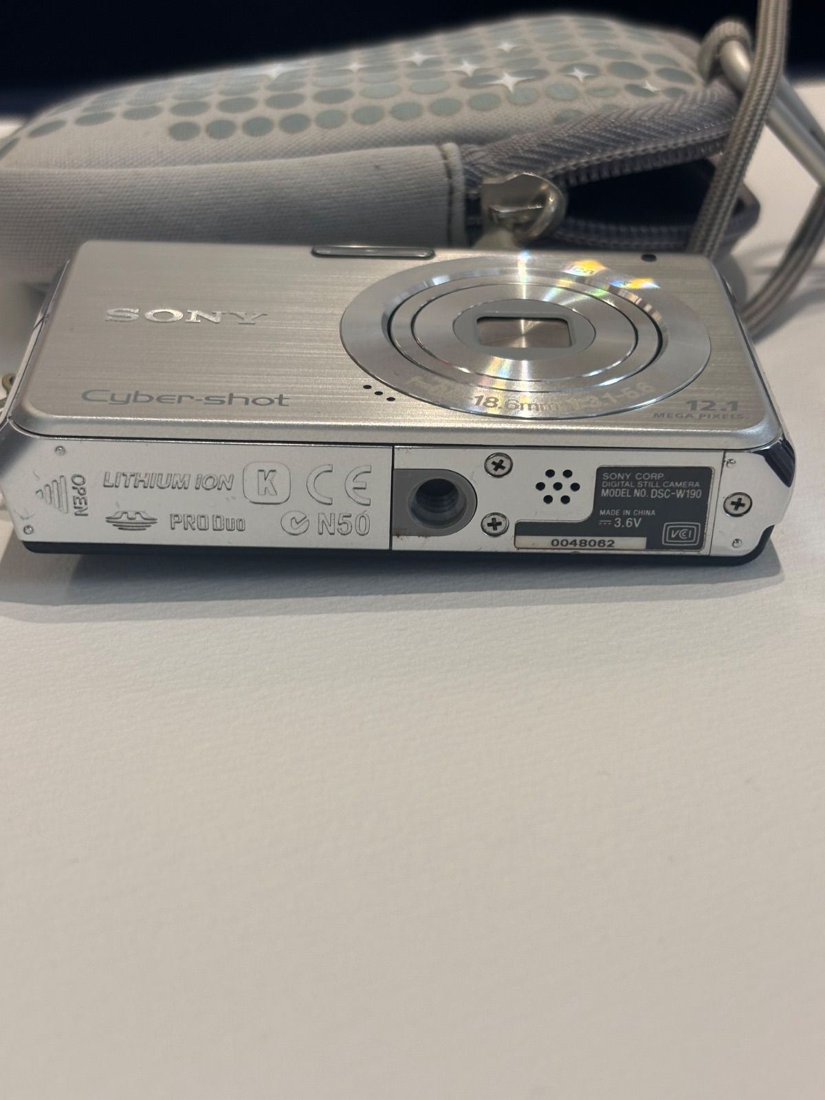 動作確認済み】SONY Cyber-shot DSC-W190 - メルカリ