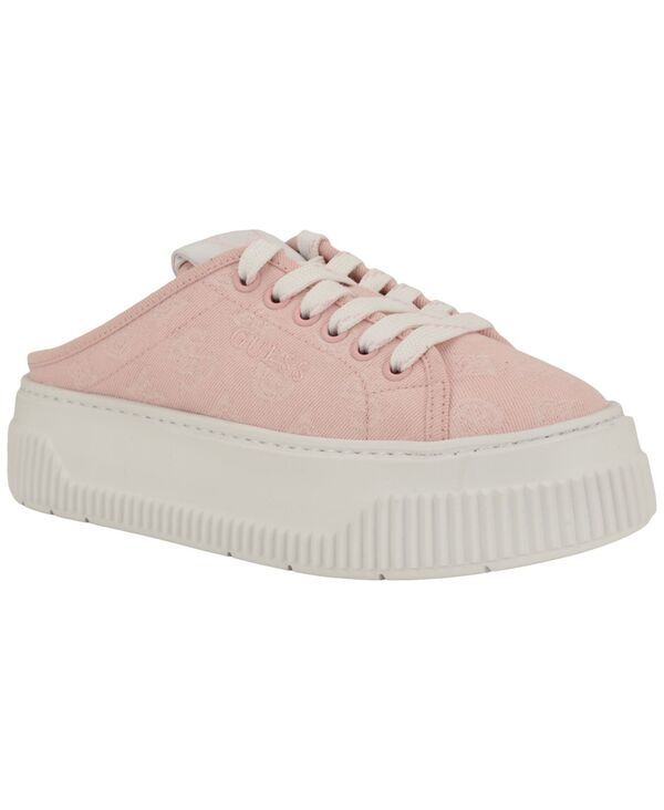 ゲス レディース シューズ スリッポン・ローファー プラットフォーム スニーカー GUESS Womens Nudge SlipOn Platformule Sneaker Light Pink Lo