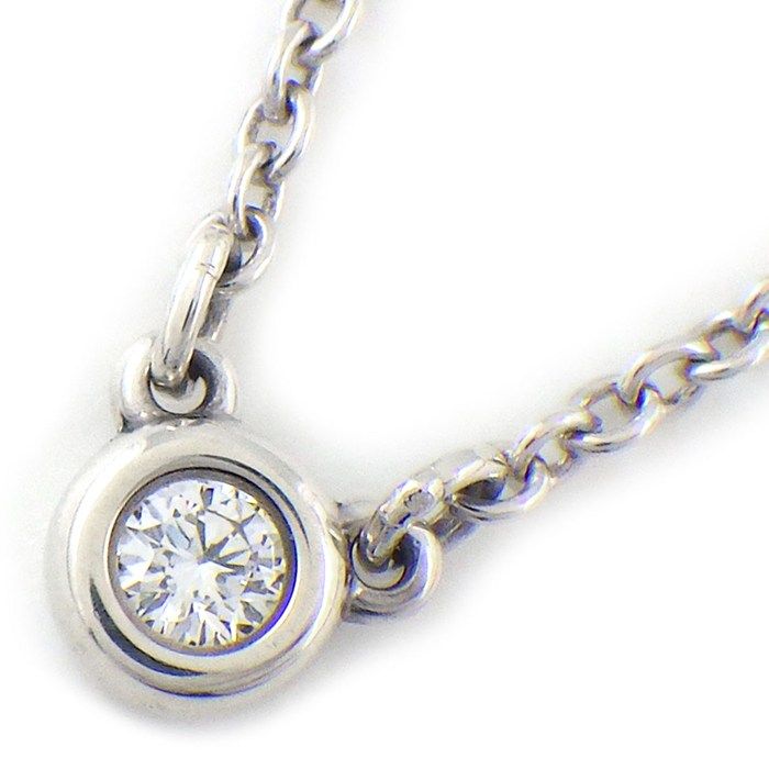 ティファニー Tiffany & Co. ネックレス バイザヤード シングル 60017891 1ポイント ダイヤモンド 0.03ct SV925 【中古】 28,258円