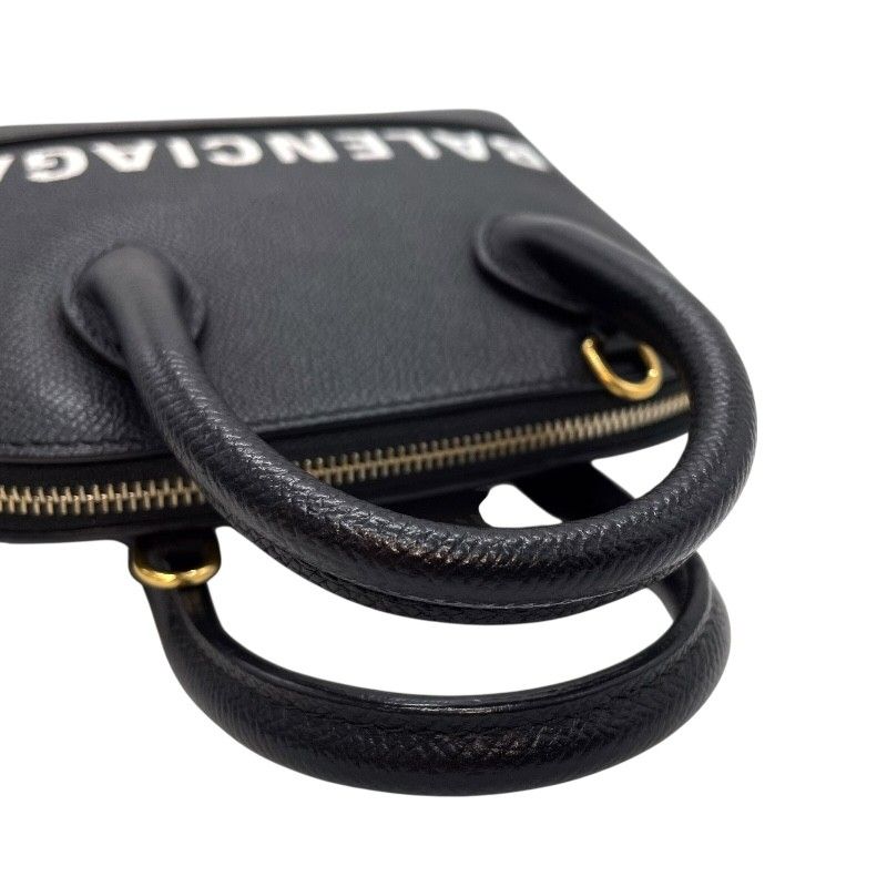 バレンシアガ BALENCIAGA ヴィルトップハンドルXXS ブラック ゴールド