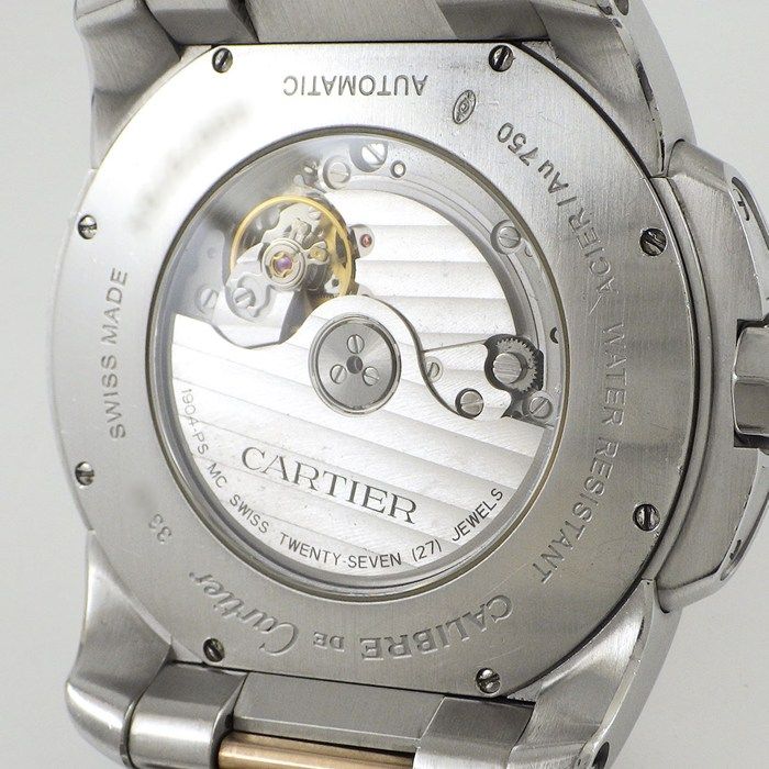 カルティエ Cartier 腕時計 カリブル W7100050 ブラウン文字盤