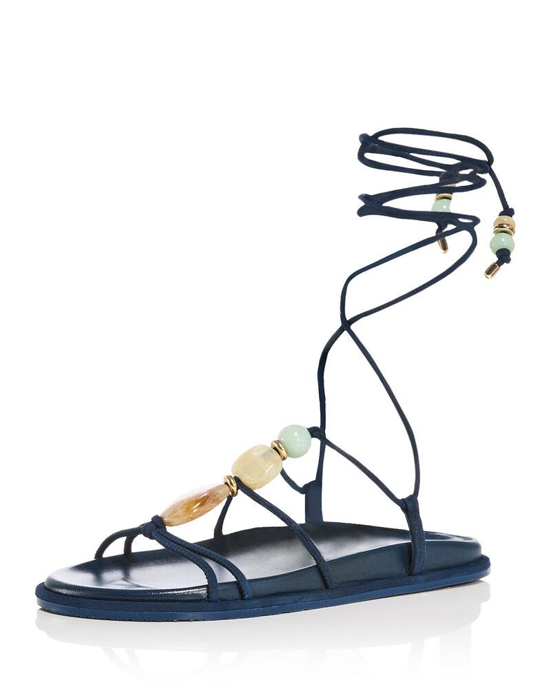 スチュアート ワイツマン レディース シューズ サンダル Stuart Weitzman Womens Majorca Strappy Sandals Deep Sea Blue ブルー