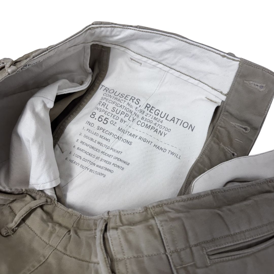 RRL ダブルアールエル チノパンツ トラウザーズ ベージュ系 サイズW29