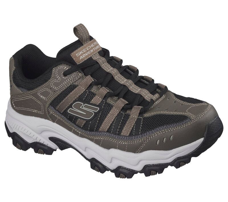 スケッチャーズ レディース シューズ スニーカー Skecherstamina Mens All Terrain Athleticomfortrail Sneakers Brown Black ブラッ