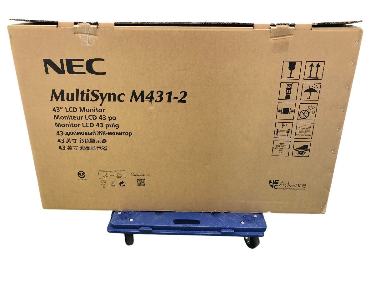 新品未開封★NEC MultiSync 液晶ディスプレイ デジタルサイネージ モニター 43型 4K 24時間連続使用 スピーカー LCD-M431-2 5022N