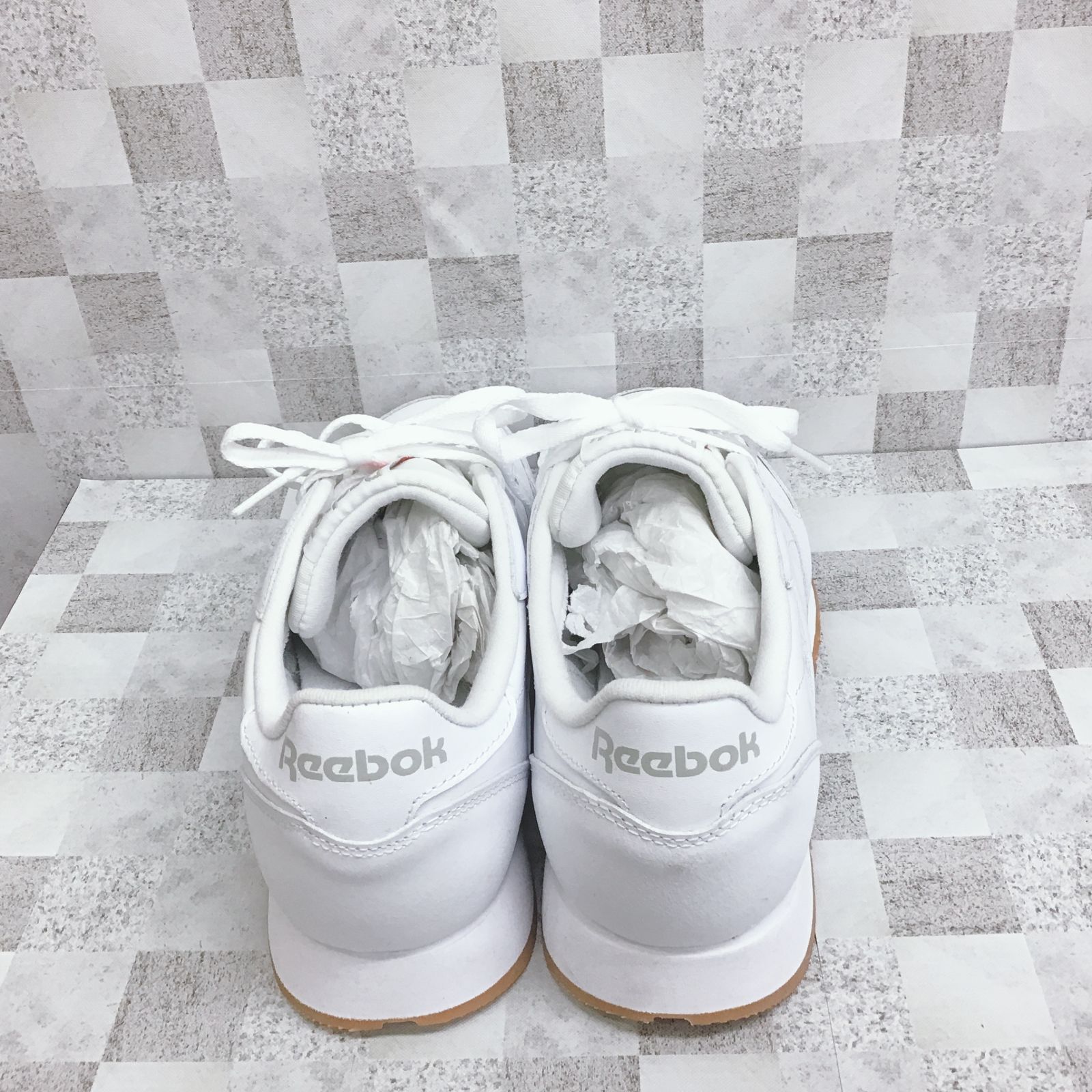 Reebok リーボック クラシック レザー スニーカー ホワイト 27.5㎝ 15 