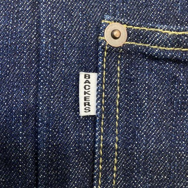 中古】BACKERS 106xx 1stタイプ デニムジャケット サイズ40 バッカーズ