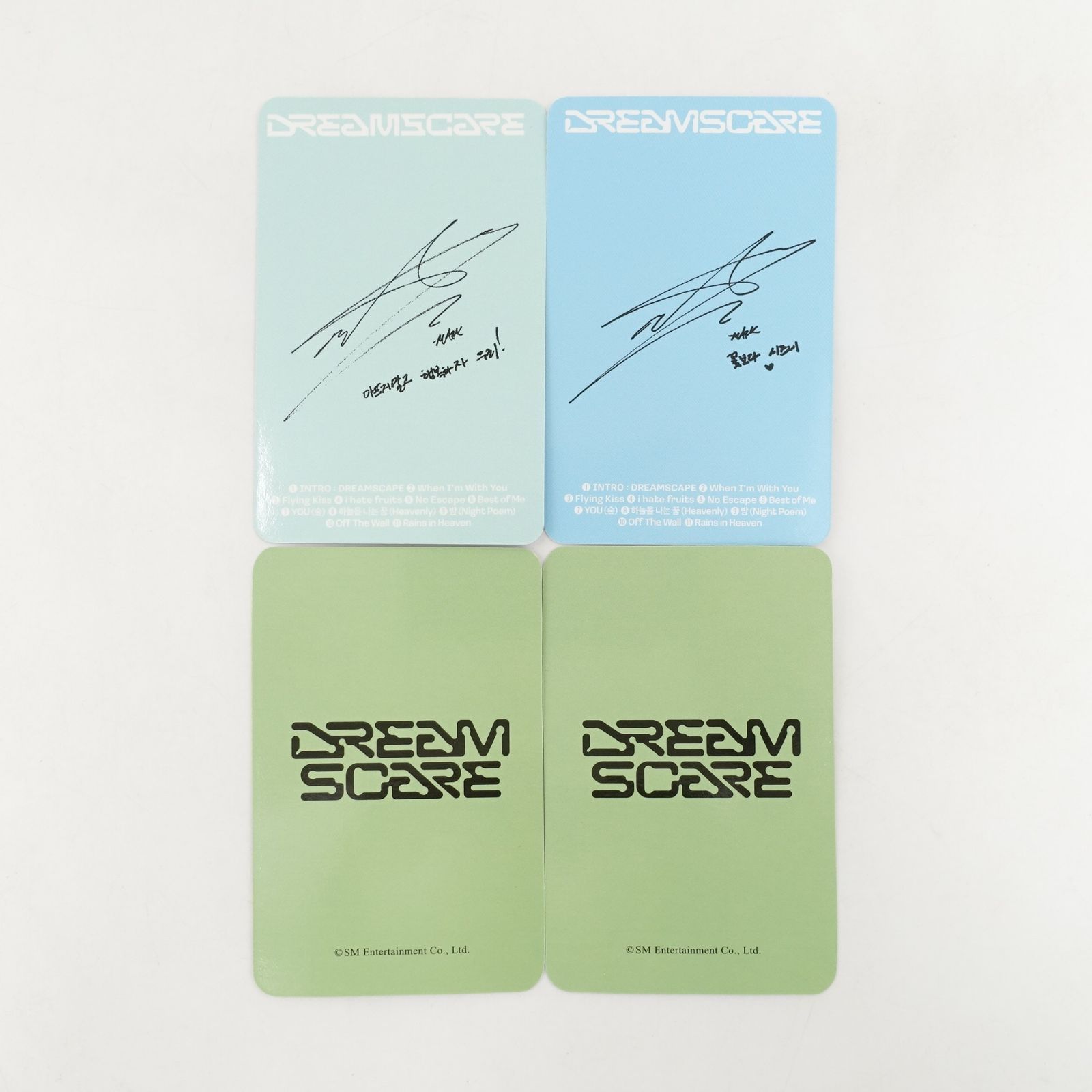 NCT DREAM マーク DREAMSCAPE Vertical Flip Ver. mu-mo 特典 SMini