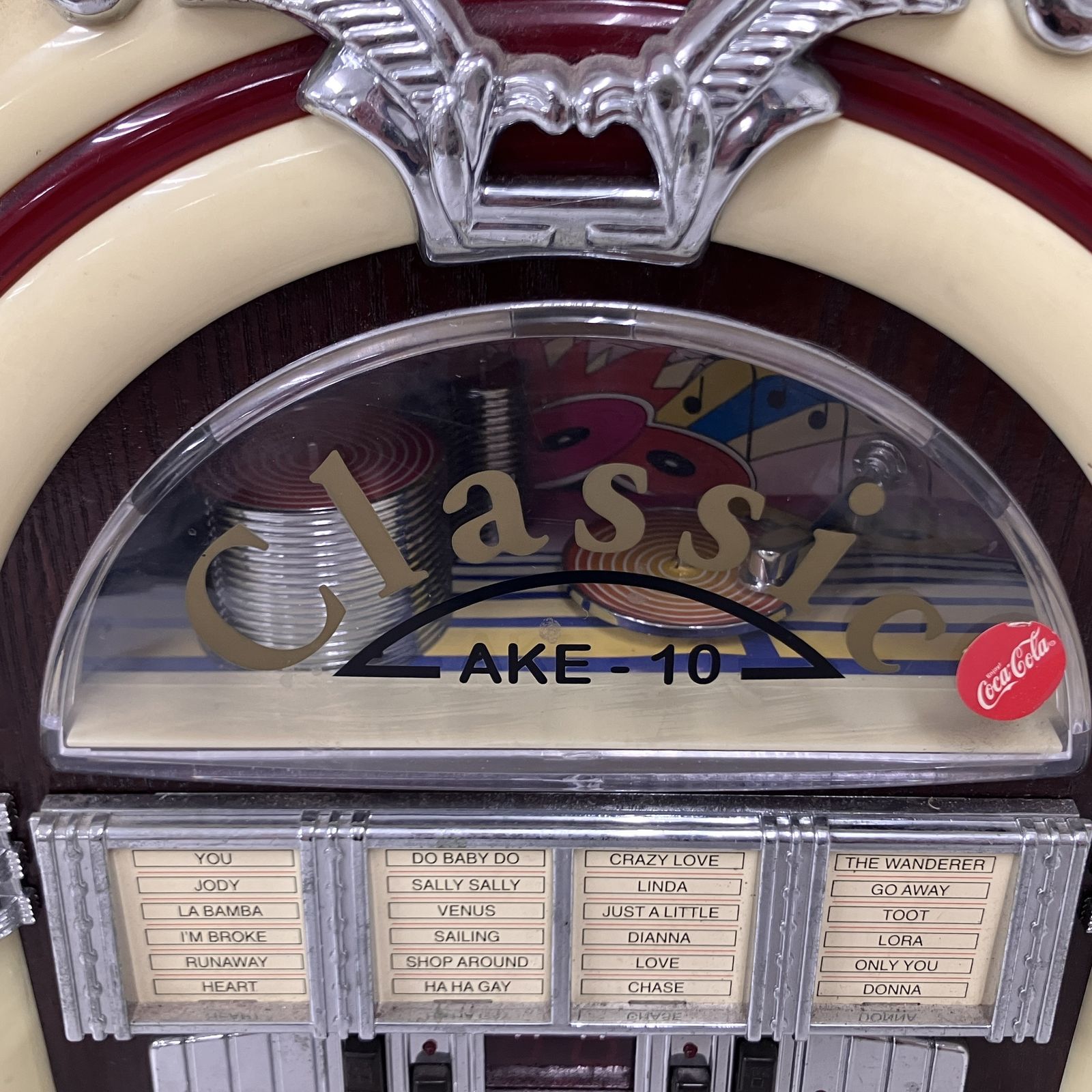 Classic AKE-10 ジュークボックス CDプレーヤー ラジオ レトロ