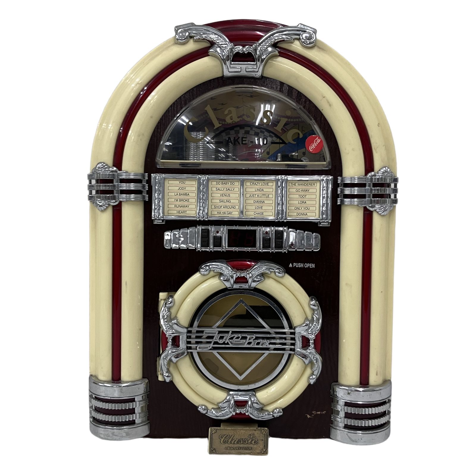 Classic AKE-10 ジュークボックス CDプレーヤー ラジオ レトロ
