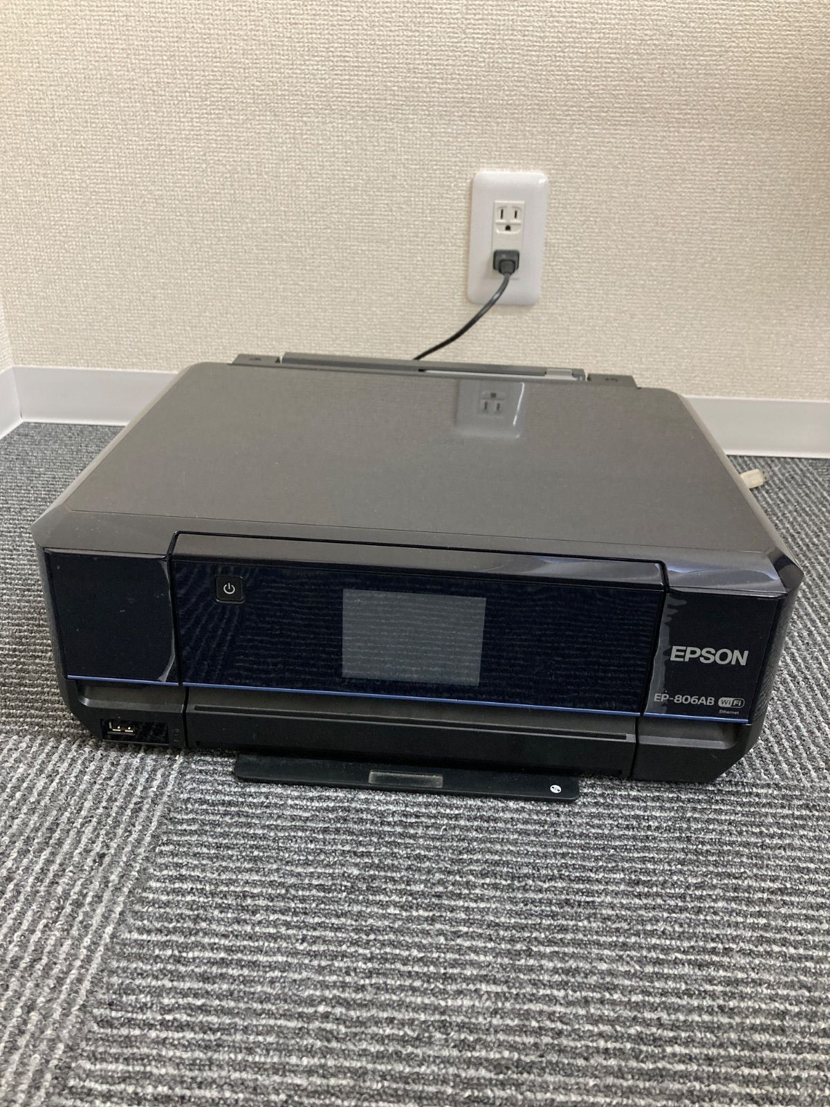 ！【通電確認済み】EPSON EP-806AB エプソンインクジェット　プリンター　【棚無】【10】