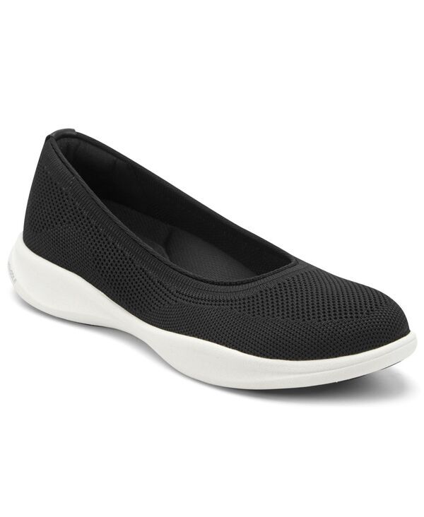 ロックポート レディース シューズ スリッポン・ローファー Rockport Womens Roana SlipOn Round Toe Flats Black ブラック