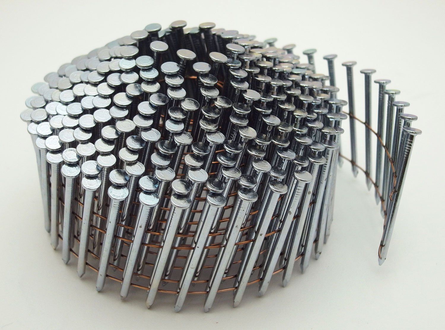 若井産業 ワイヤー連結 コンクリート釘 300本X10巻(2.5x45mm) [45mm]