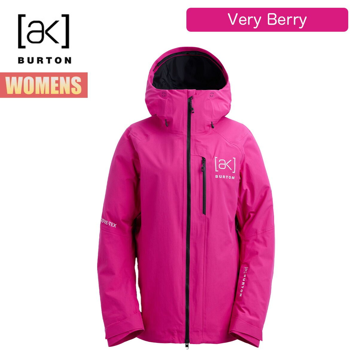 バートン スノーボードウェア レディース ジャケット 25-26 Burton [ak] ゴアテックス 2レイヤー アップシフト W26JP-212821 Womens [ak] GORE-TEX 2L Upshift Jacket ウィメンズ