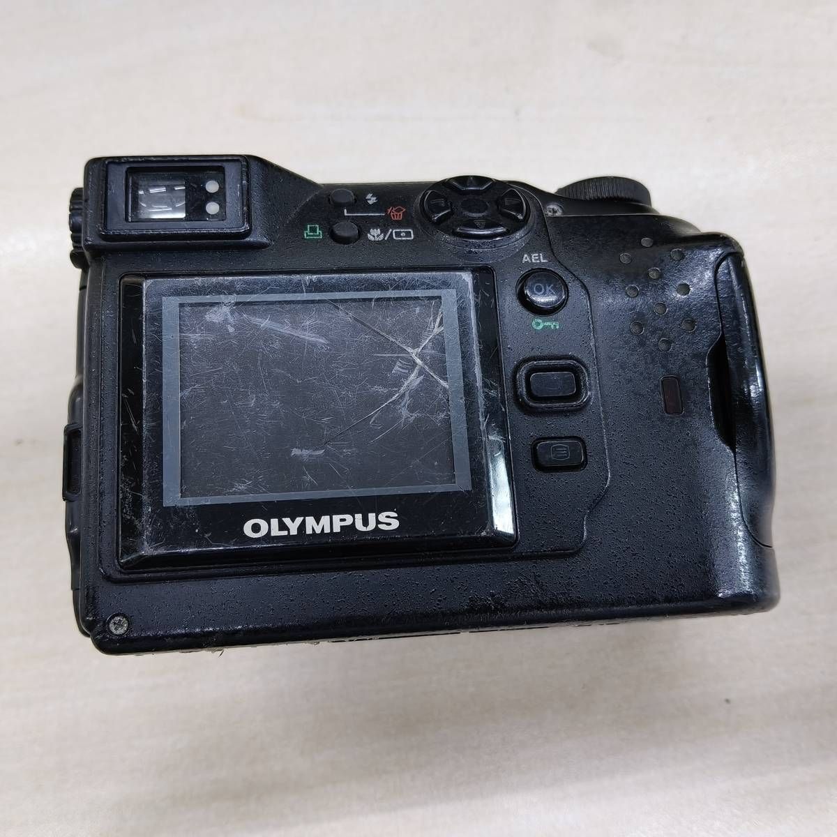 通電確認済/カバー割れあり】OLYMPUS C-3040ZOOM ジャンク 部品取り