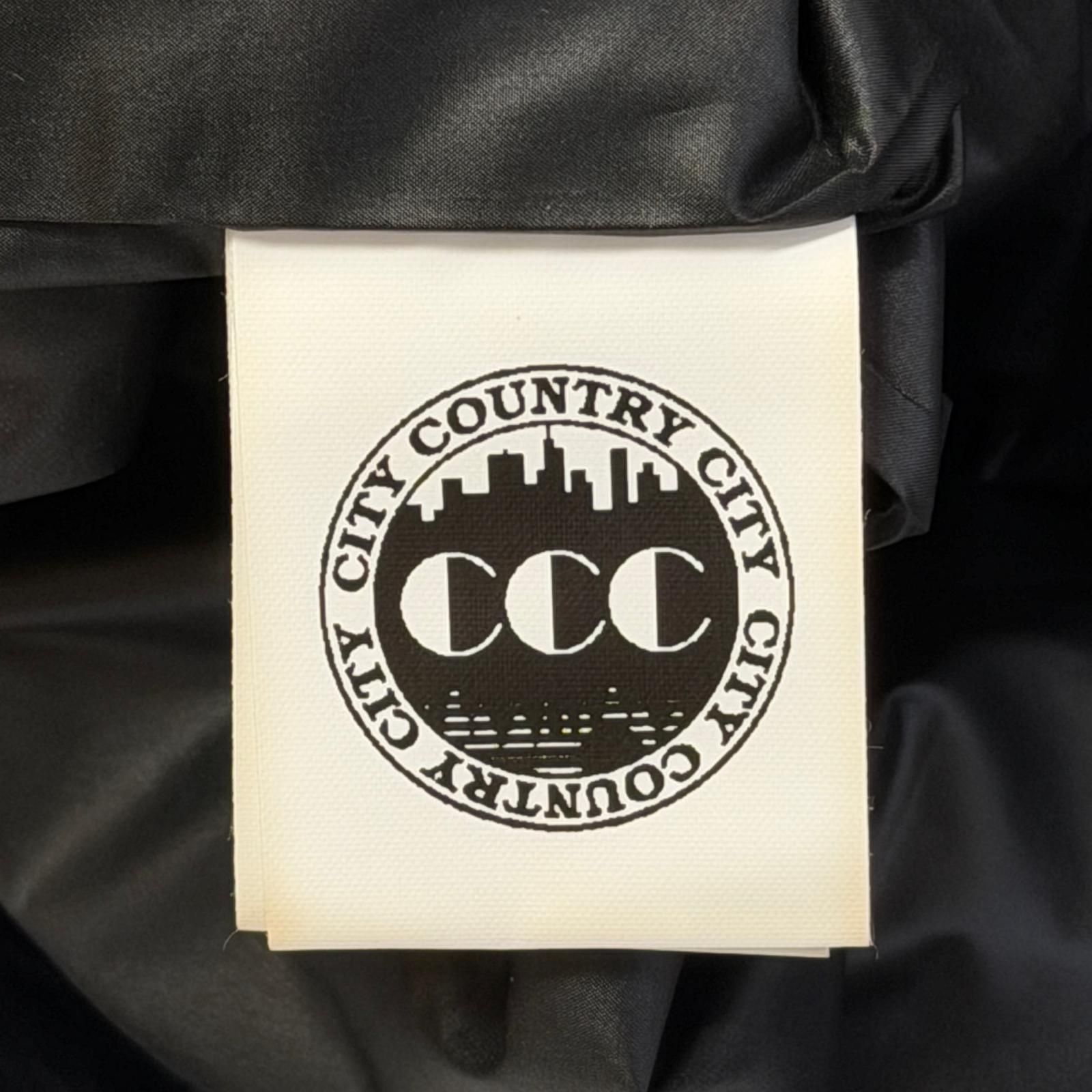 参考上代22000円 未使用 CITY COUNTRY CITY 24AW NYLON COACH JACKET ナイロンコーチジャケットブルゾン シティカントリーシティ CCC-243J001 ブラック M （763M） 参考上代22000円 未使用 CITY COUNTRY CITY 24AW NYLON COACH JACKET