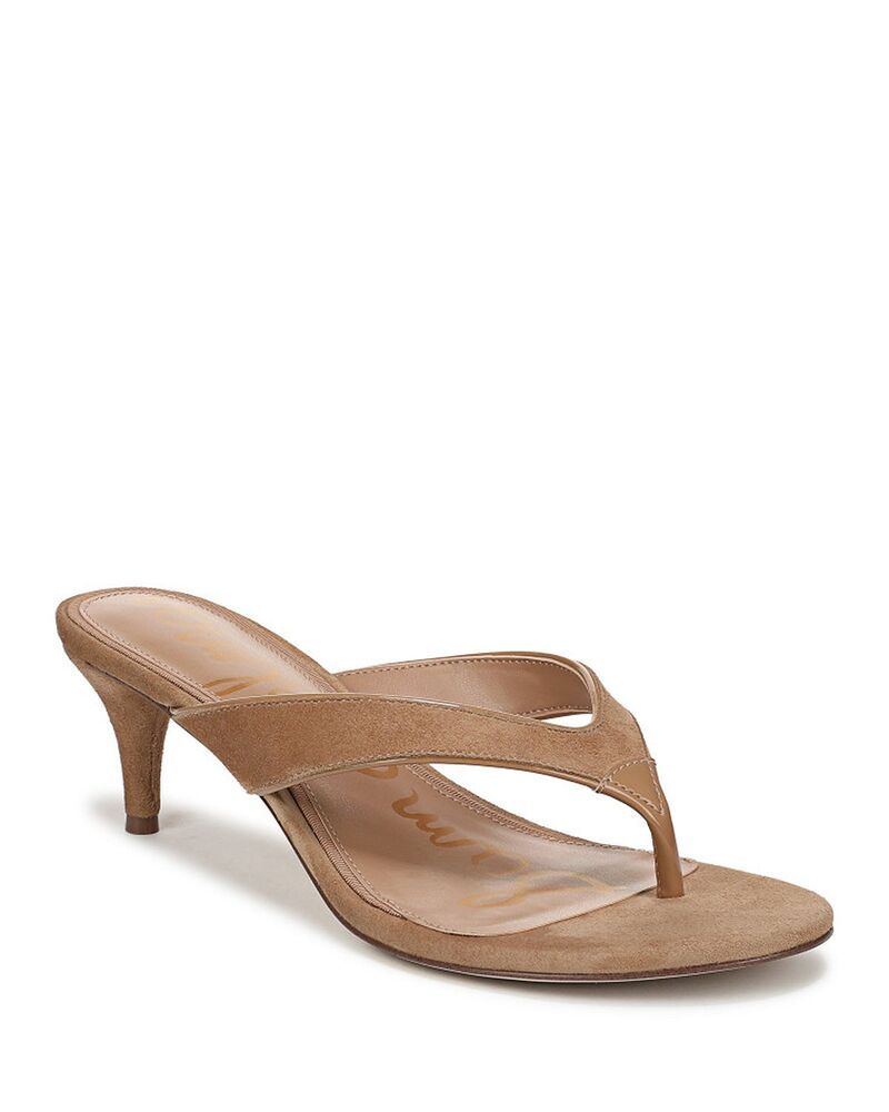 サムエデルマン レディース シューズ サンダル ヒール Sam Edelman Womens Amie Kitten Heel Sandals Cyprus Tan タン