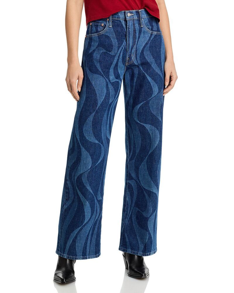 マザー レディース ボトムス デニムパンツ ジーンズ MOTHER The Lasso Sneak High Rise Jeans in Twist ofate Twist ofate