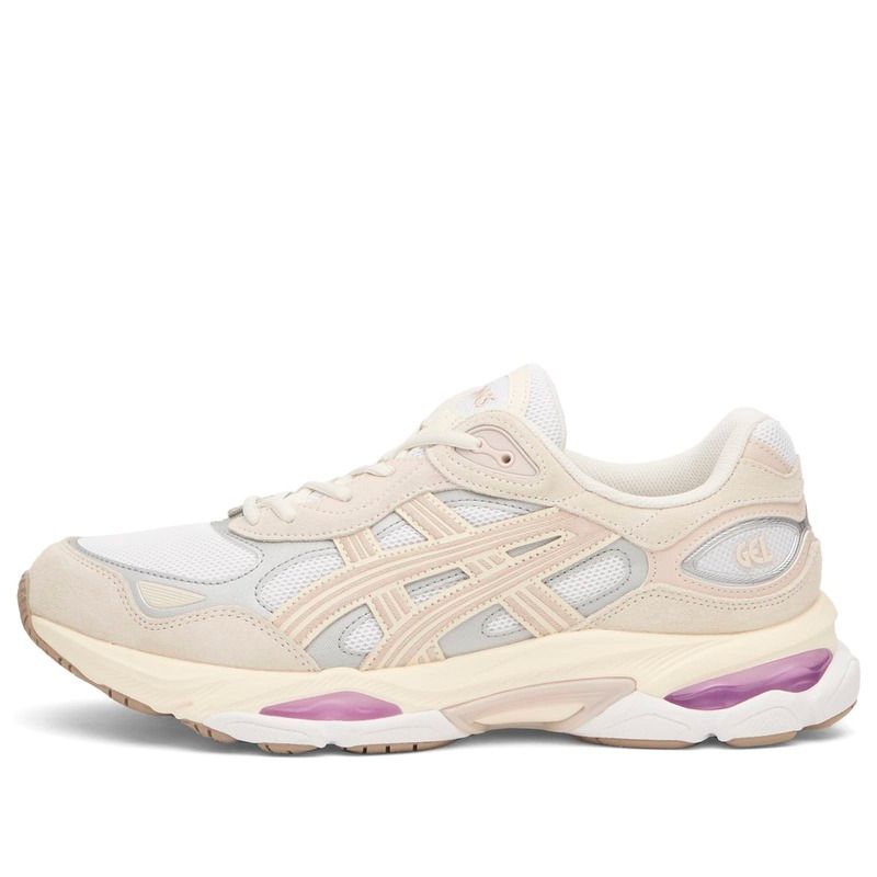 アシックス メンズ シューズ スニーカー Asics GelNyc 2 Sneakers White Taro Purple ホワイト