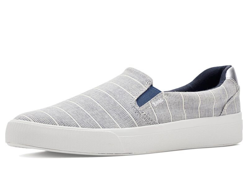 ケッズ レディース シューズ スニーカー Keds Pursuit SlipOn Vintage IndigoSilver Chambray インディゴ
