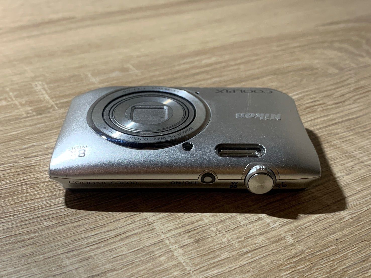 1633 Nikon COOLPIX S3600 シルバー ジャンク品【ネ】 - メルカリ