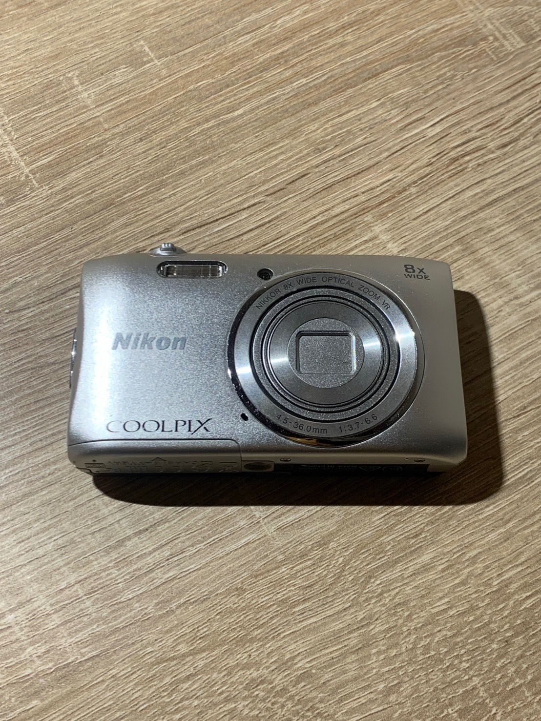 1633 Nikon COOLPIX S3600 シルバー ジャンク品【ネ】 - メルカリ