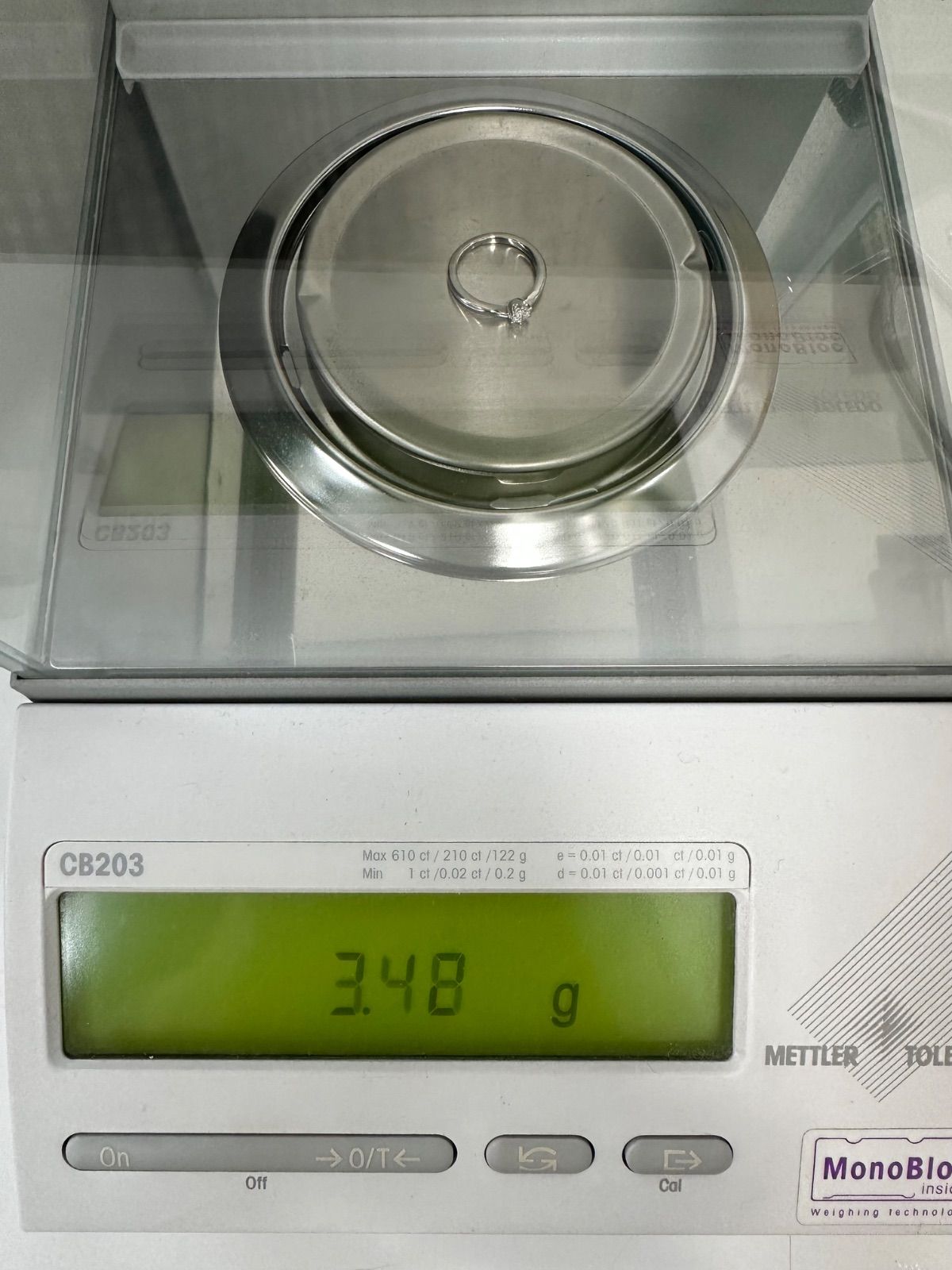 I-PRIMO アイプリモ ダイヤモンド 0.161ct 鑑定書付き pt950 7号 