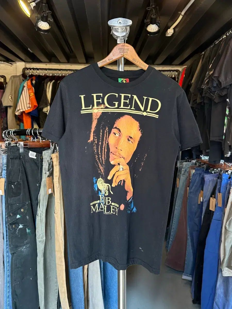 95 ボブ・マーリー Bob Marley プリンティング Tシャツ