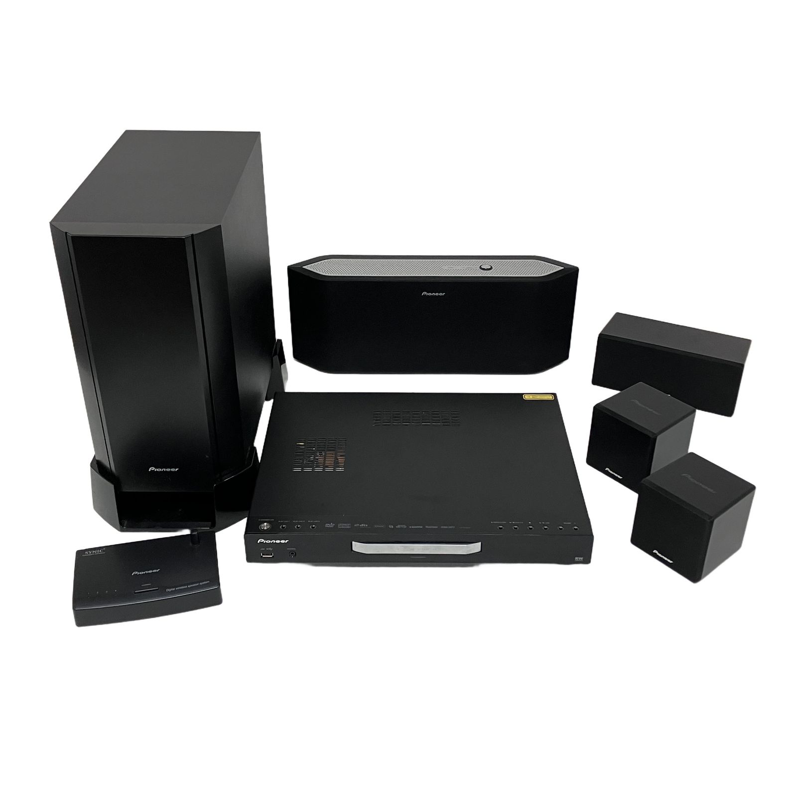 Pioneer パイオニア XV-DV565 セット ホームシアターセット S-DV565 XW-1 中古F11254193