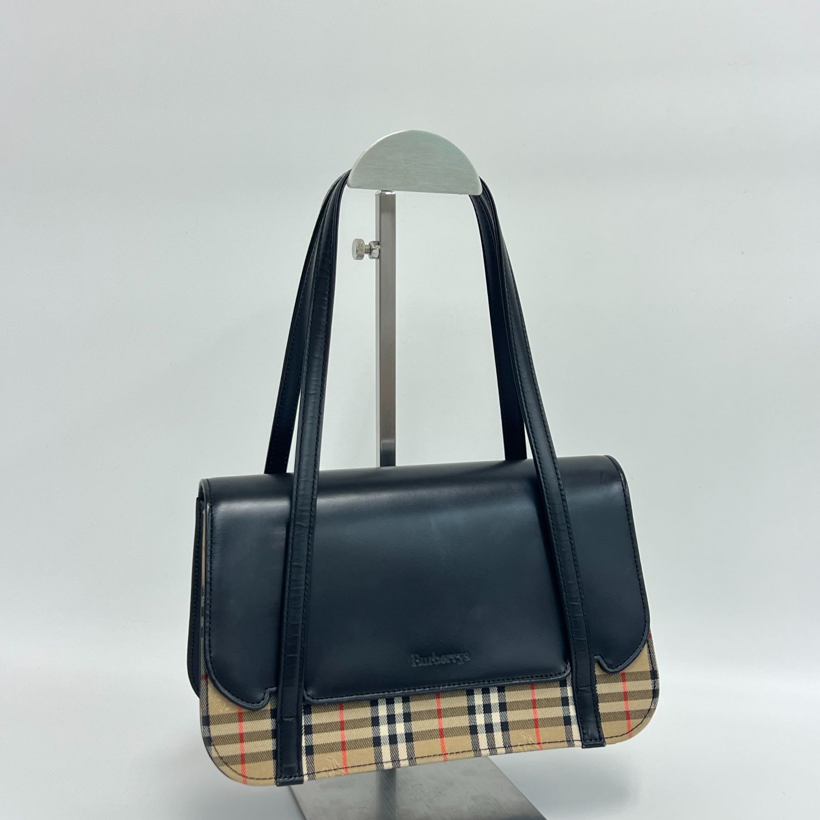 上品】Burberrys バーバリー ショルダーバッグ フラップバッグ 肩掛け