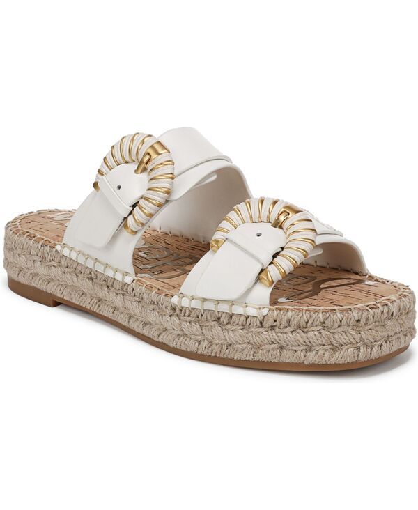 サムエデルマン レディース シューズ スリッポン・ローファー サンダル Sam Edelman Womens Tabbey SlipOn Sandals Bright White ホワイト