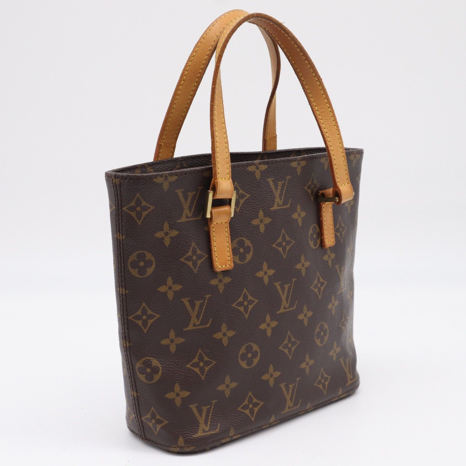 ★3日以内返品可★ LOUIS VUITTON ルイ・ヴィトン モノグラム ヴァヴァンPM M51172 ハンドバッグ ブラウン ベージュ コーティングキャンバス レザー レディース