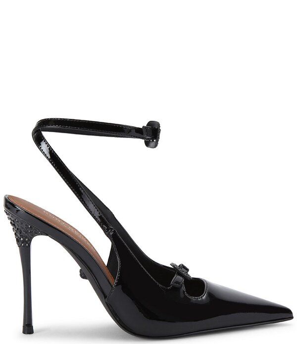 カートジェイガーロンドン レディース シューズ ヒール Kurt Geiger London 2 Buckle Point Court Embellished Pumps Black ブラック