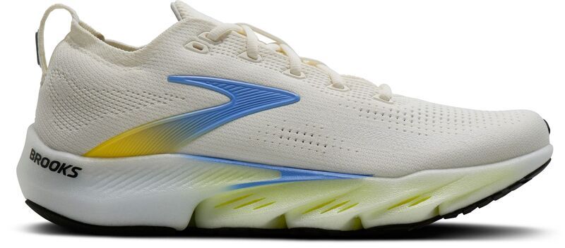 ブルックス メンズ シューズ スニーカー Brooks Mens Glycerin Flex Running Shoes WhiteCyber YellowNightlife ホワイト