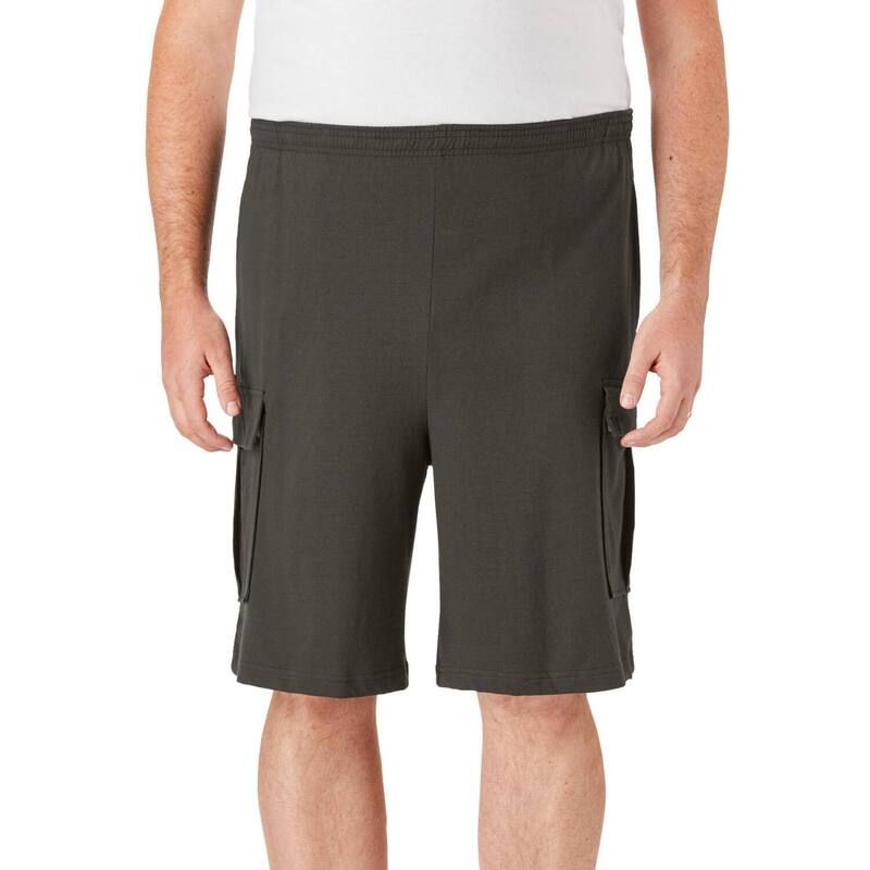 キングサイズ レディース ボトムス ハーフパンツ・ショーツ トール ショートパンツ ジャージー KingSize Mens Big Tallightweight Jersey Cargo Shorts