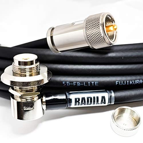 【新品】RADILA◆フジクラ 同軸 5D-FB 5m ML-MP (50Ω整合型) 低SWR 低損失◆実測データ付 アマチュア無線用 モービル e57832ee