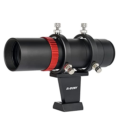 【新品】SVBONY SV165 ガイドスコープ ファインダースコープ ミニサイズ 40mm f/4 望遠鏡ファインダー 1.25