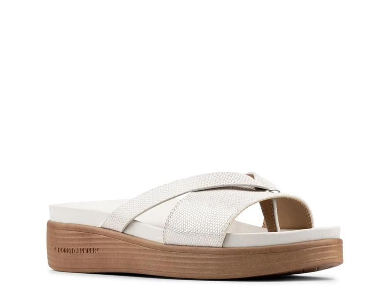 ドナルドプリネール レディース シューズ サンダル Donald PlinerFarrahst Wedge Sandal Porcelain