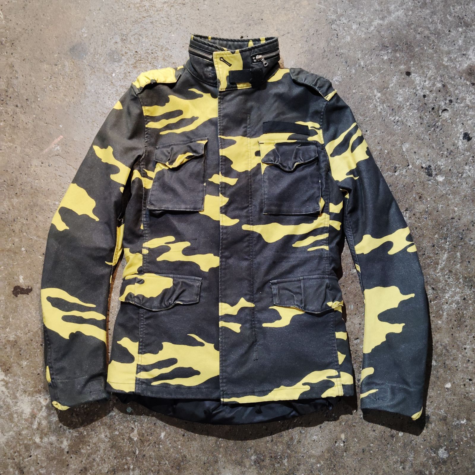 wjk M66 field jacket フィールドジャケット ダウンライナー付 ブラック イエロー M ダブルジェイケイ 1821cs21h