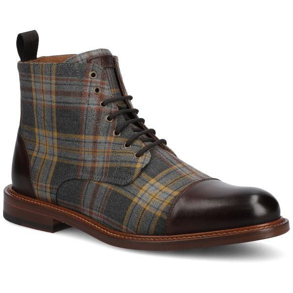 タフト メンズ シューズ ブーツ・レインブーツ TAFT Mens Jack Dress Boot Light Grey グレー