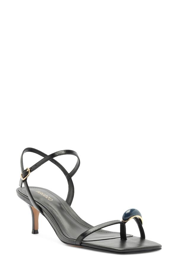アレッツォ レディース シューズ ヒール サンダル アンクル Arezzo Sofiankle Strap Sandal Black ブラック