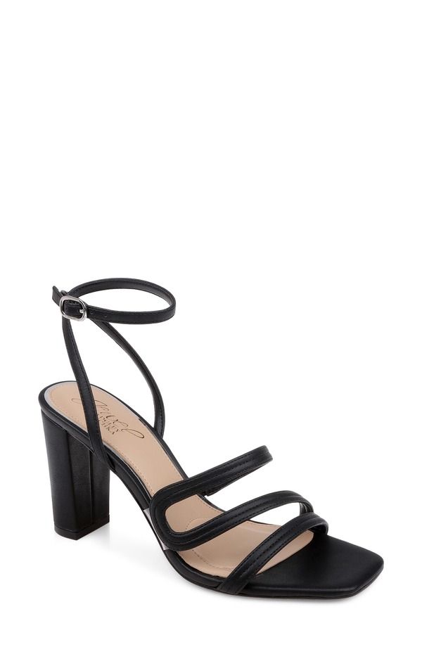 ジュウェルダグレイミシュカ レディース シューズ ヒール サンダル アンクル Jewel Badgley Mischka Zedinankle Strap Sandal Black Matte ブラッ