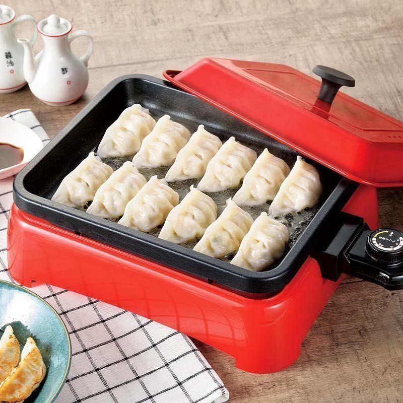 ソレイユ グリル屋台 SL-39 ミニホットプレートセット たこ焼きプレート 平面プレート 蓋付き 温度調節 卓上グリル 家飲み パーティー