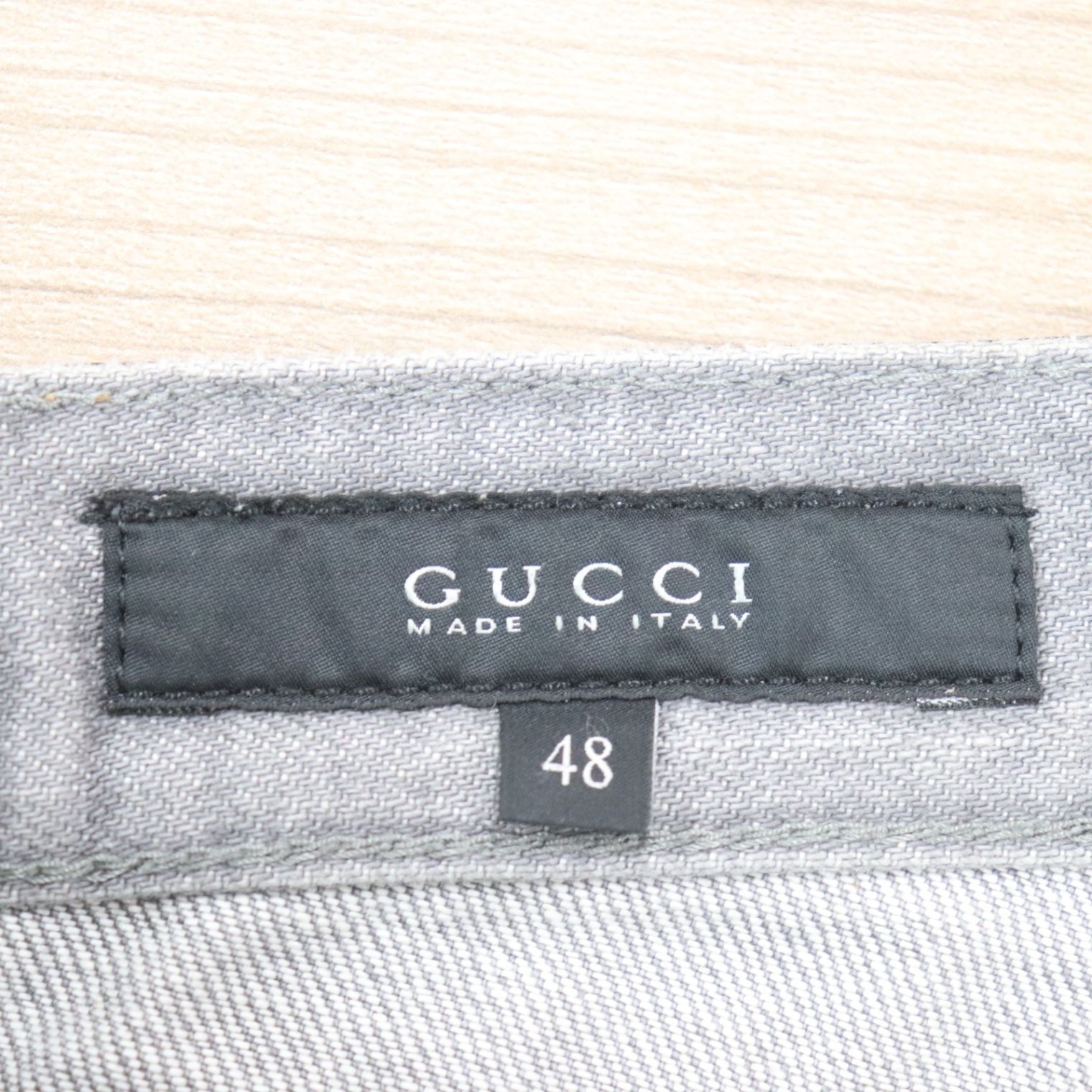 ITGBH7C2I3DO GUCCI グッチ デニム パンツ 337613 ジーンズ ジーパン 