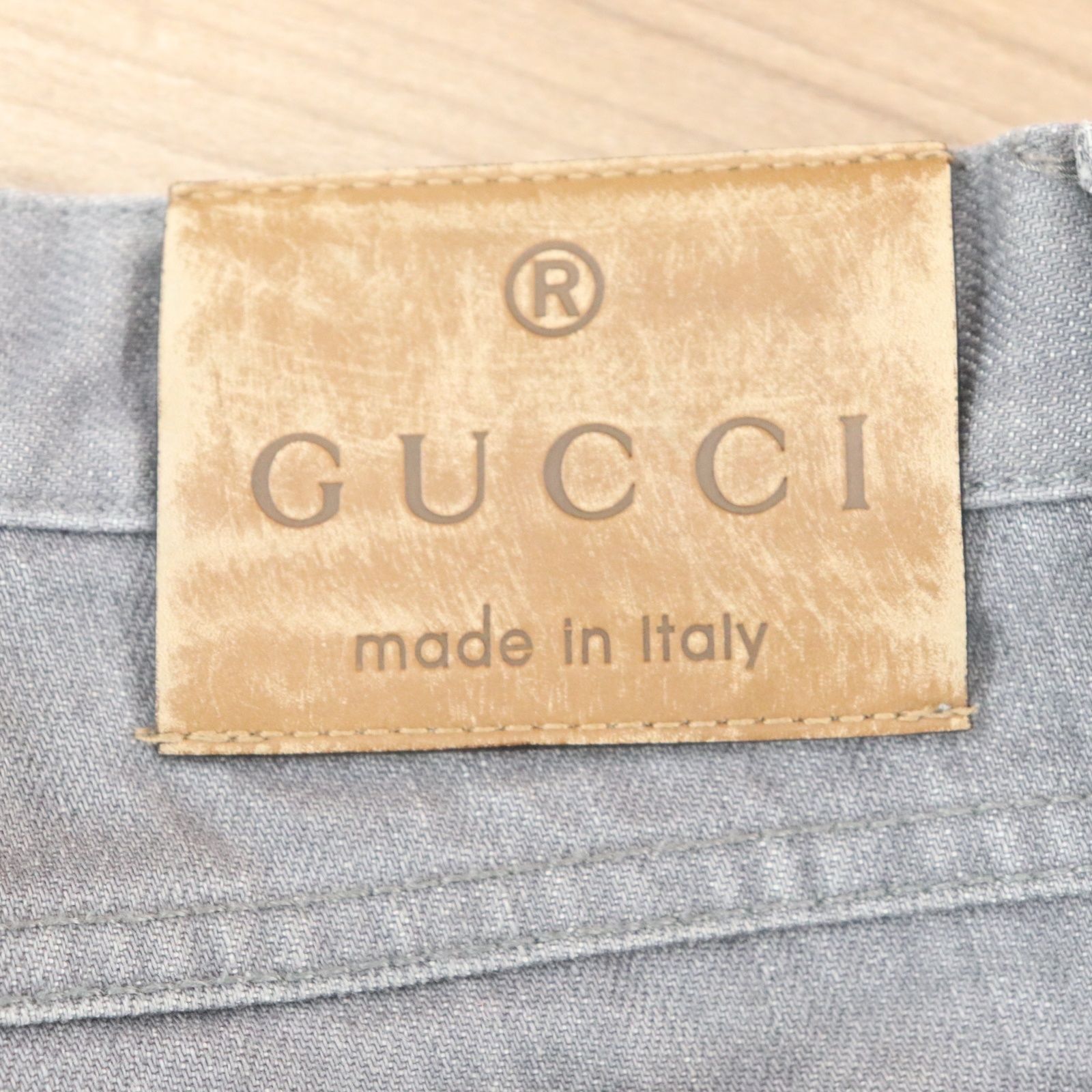 ITGBH7C2I3DO GUCCI グッチ デニム パンツ 337613 ジーンズ ジーパン 